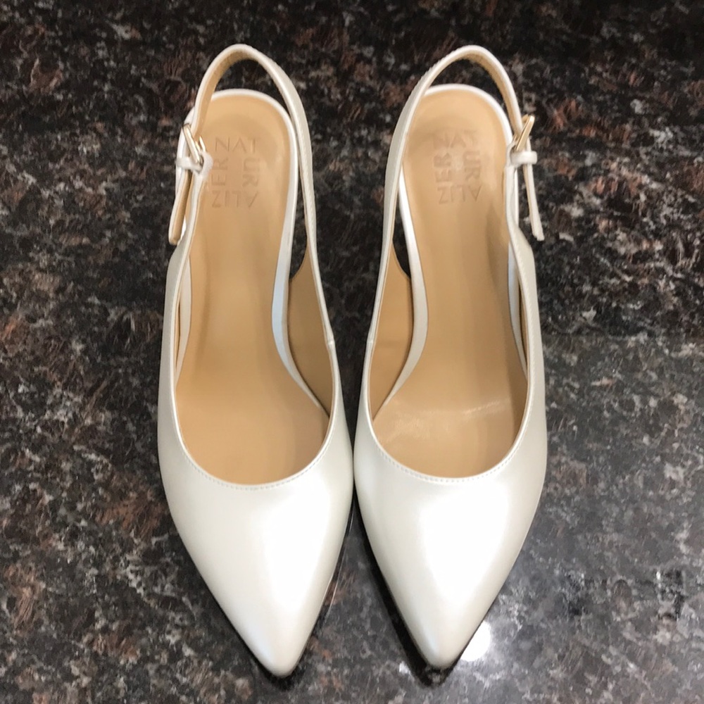Naturalizer Pearlescent Morgan Slingback Heels